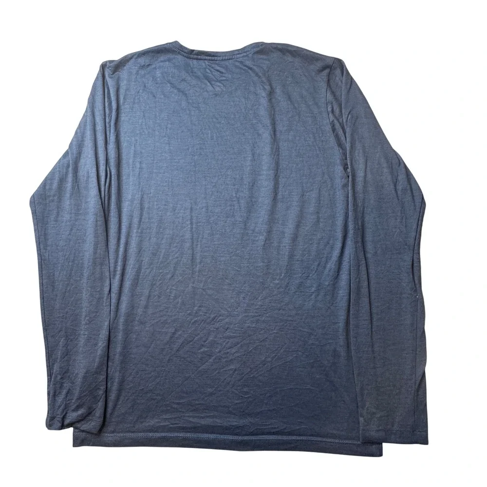 The North Face Shirt Mens‎ S Blue FlashDry Long Sleeve NF0A3C76HKW Performance